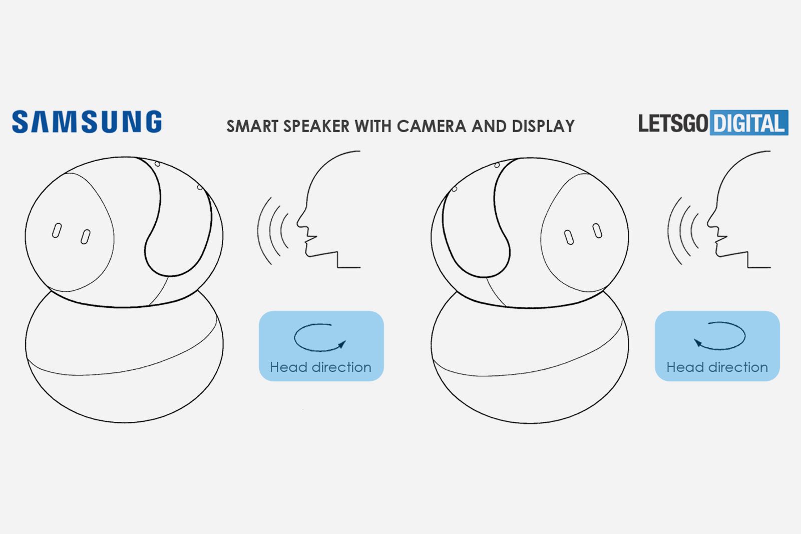 Samsungs Bixby smart speaker might have this pivoting head display image 2