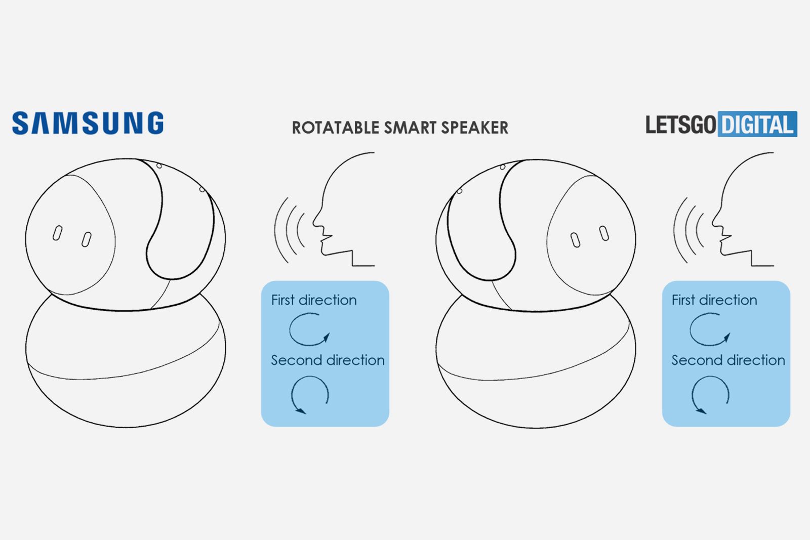 Samsungs Bixby smart speaker might have this pivoting head display image 3