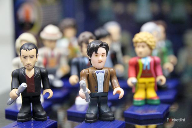 doctor who character building figures like timelord shaped lego minifigs image 1