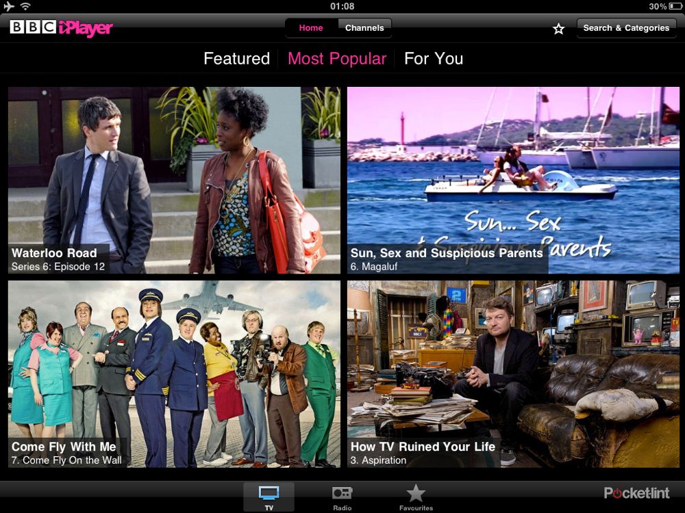 bbc iplayer for ipad hands on image 2