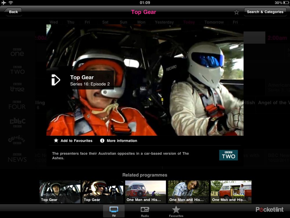 bbc iplayer for ipad hands on image 9