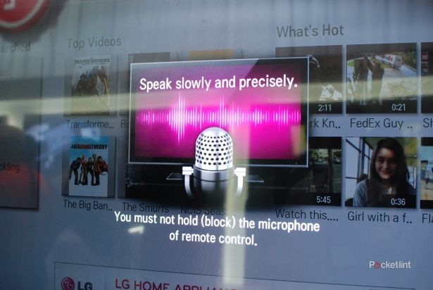 LG Magic Remote and Kinect-type sensor pictures and hands-on