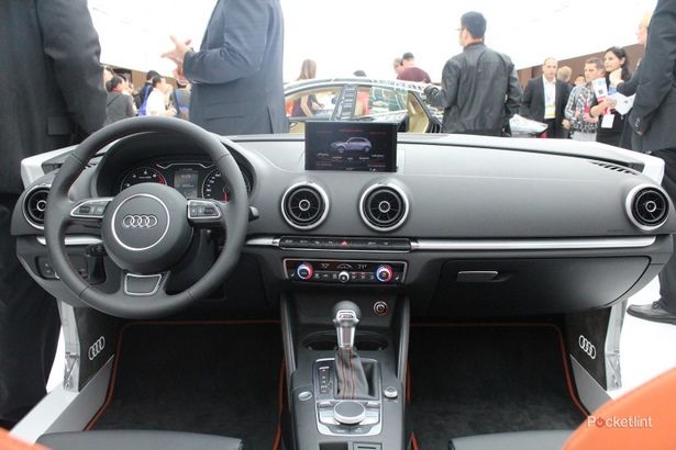 audi a3 interior pictures and hands on image 1