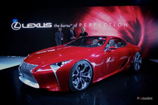 lexus lf lc concept pictures and hands on image 1