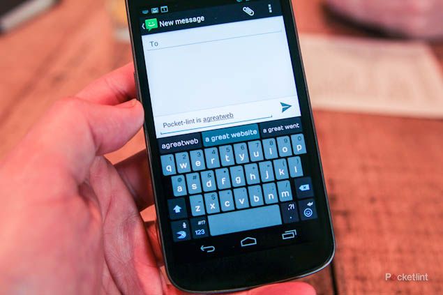 new swiftkey 3 removes the need for spacebar image 1