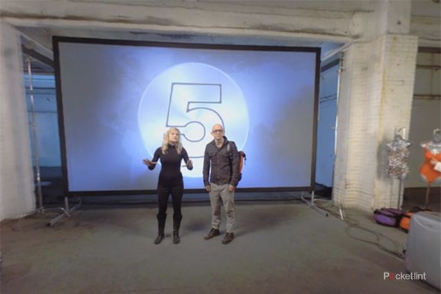 channel 5 broadcasts first 360 degree dual screen mobile and tv promo image 1