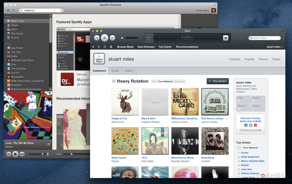 what is rdio and how does it compare to spotify  image 1