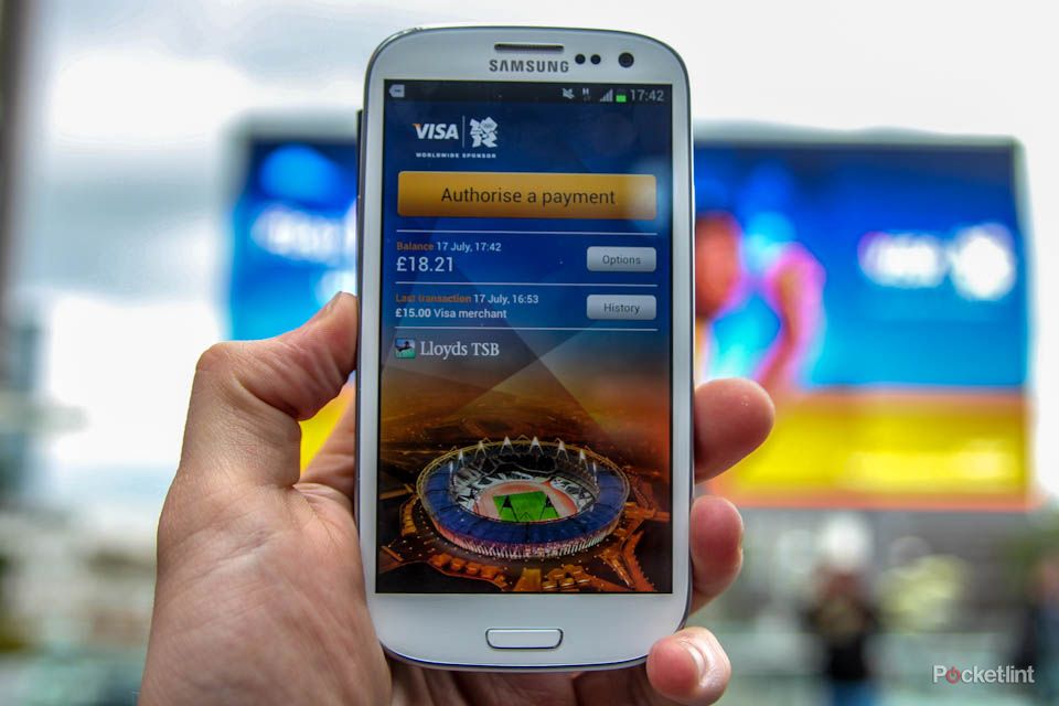 visa paywave on the samsung galaxy s iii pictures and hands on image 1