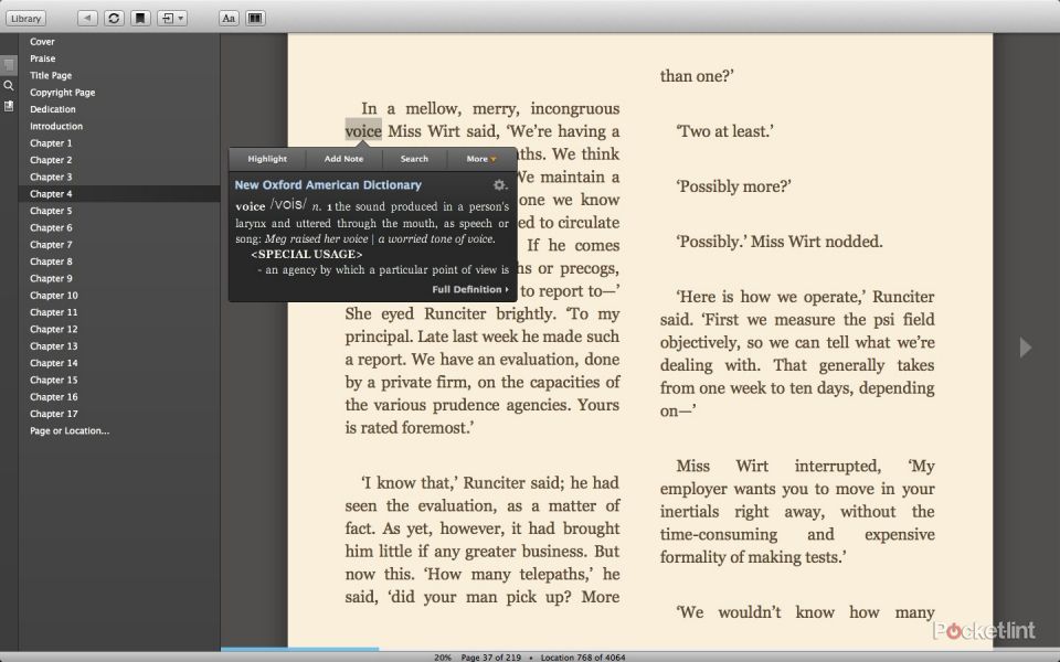 amazon kindle for mac adds gesture support we flick through some books image 1