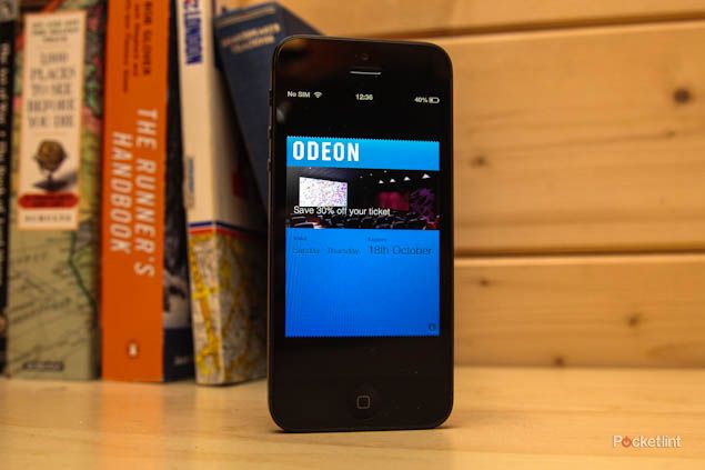 odeon and harvester embrace apple passbook with vouchers image 1