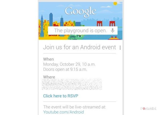 google nexus launch android event scheduled 29 october image 1