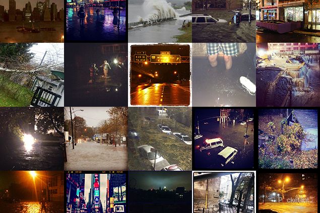 instagram users tell the story of hurricane sandy over 10 pictures posted per second image 1
