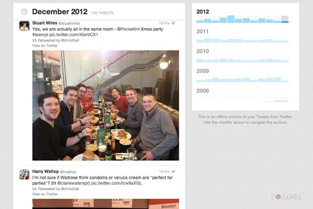 your twitter archive is now available rolling out to english language users first image 1