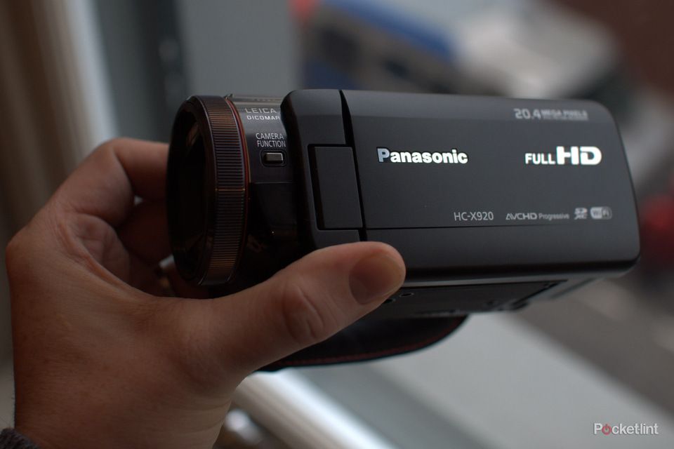panasonic hc x920 hd camcorder pictures and hands on image 1