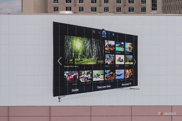 new samsung smart tv design revealed in ces poster what does s recommendation feature do  image 1