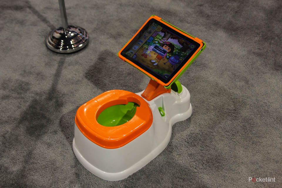 ipotty for ipad lets your kid play while they poo image 1