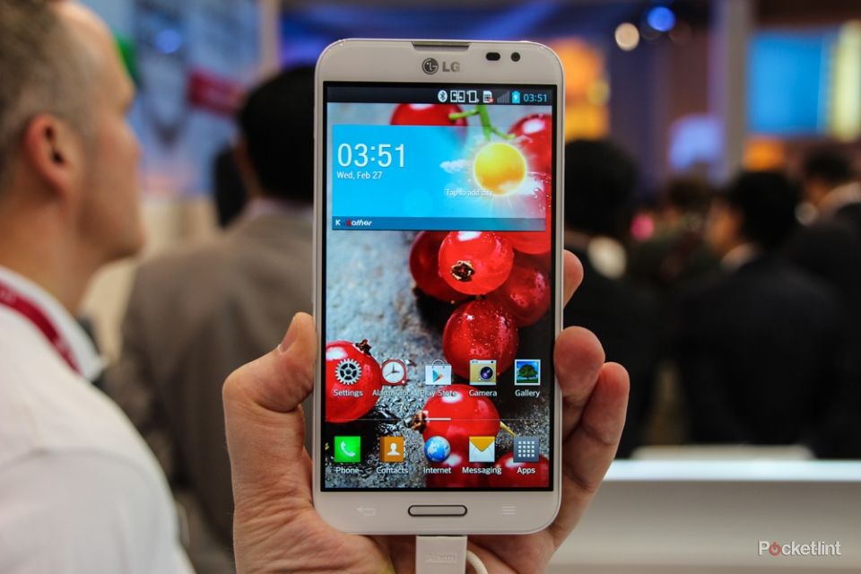 lg optimus g pro pictures and hands on image 1