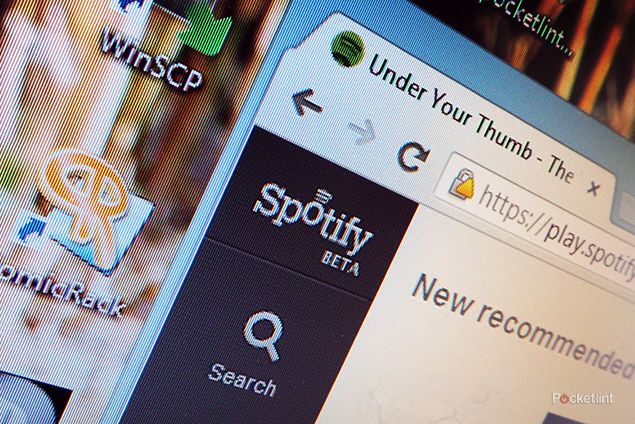 spotify web player now live in uk play your music through a browser image 1
