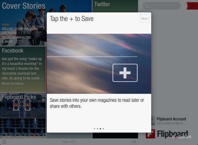 flipboard adds swish new functionality with 2 0 update save to read later and more image 1