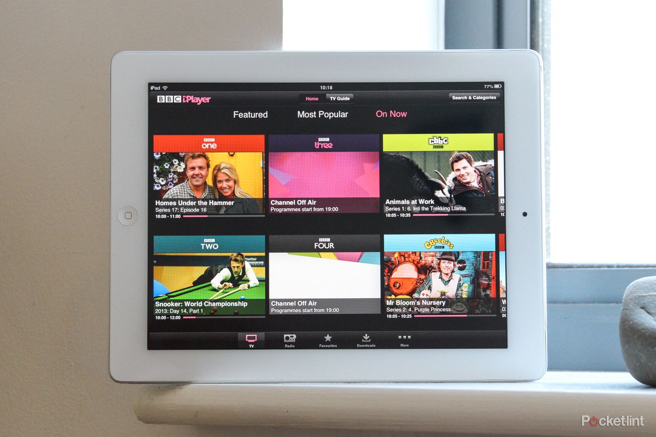 bbc iplayer for ios updated better airplay functionality and easier to watch live tv on ipad image 1