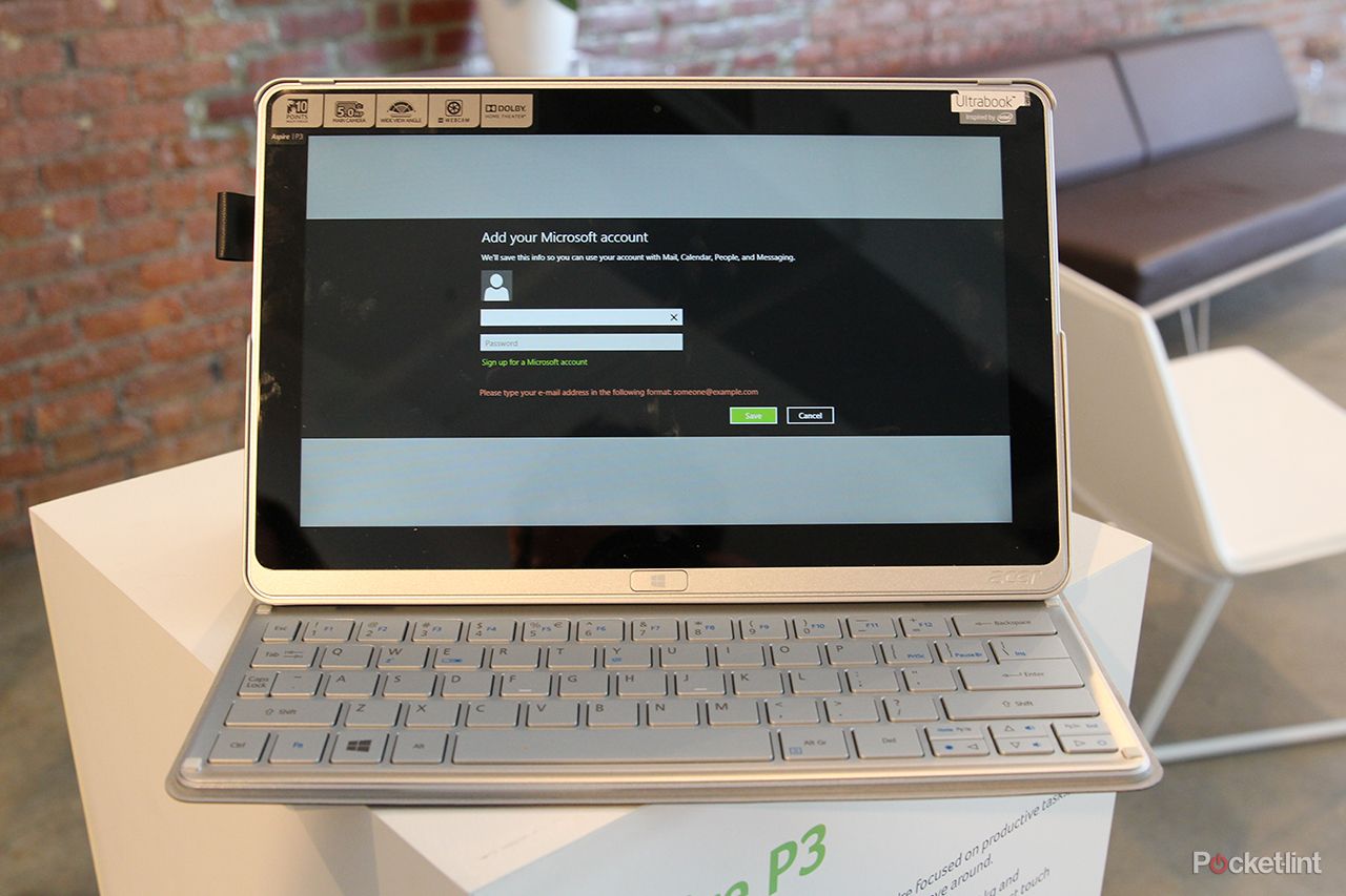acer aspire p3 pictures and hands on image 1