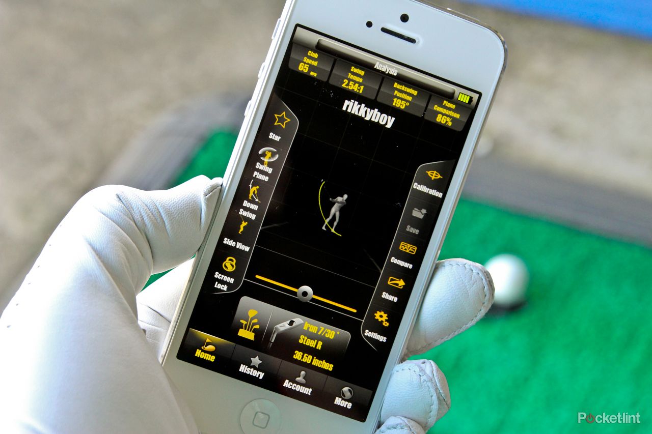 hands on golfsense iphone and android swing tracker review image 3
