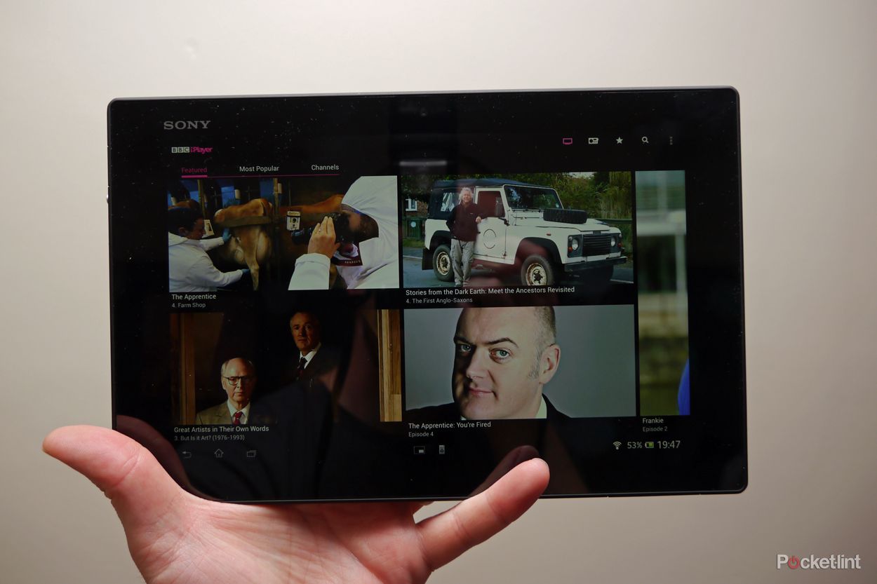 bbc iplayer for android update finally brings 10 inch tablet support image 1