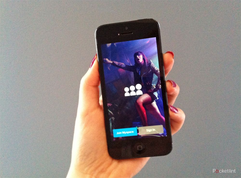 redesigned myspace for ios adds animated gifs social radio and more image 1