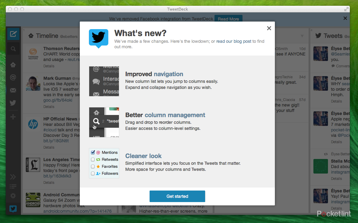 tweetdeck update for mac and windows adds new design better navigation image 1