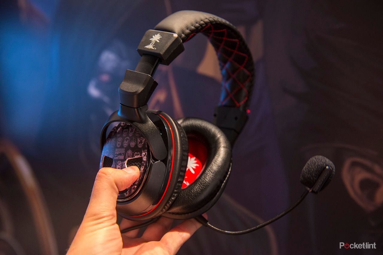 turtle beach marvel seven limited edition gaming headset pictures and hands on image 1