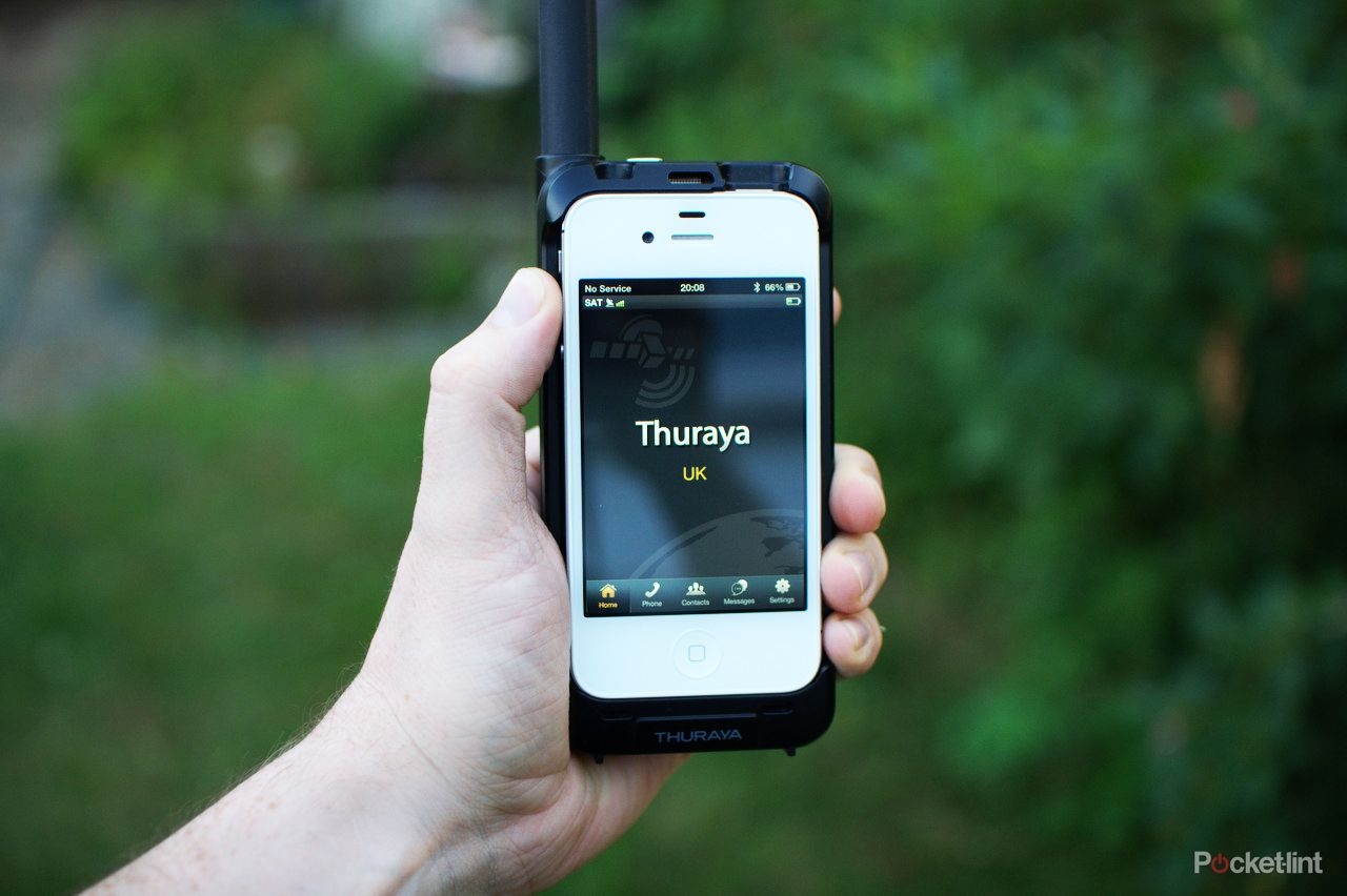 thuraya satsleeve satellite phone adaptor for iphone image 1