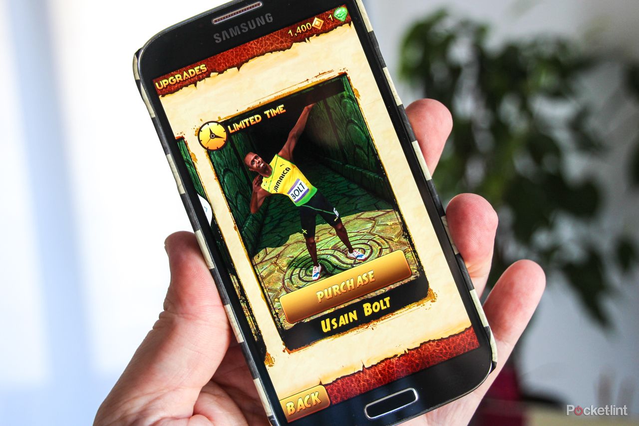 usain bolt available as temple run 2 in app purchase for limited time image 1