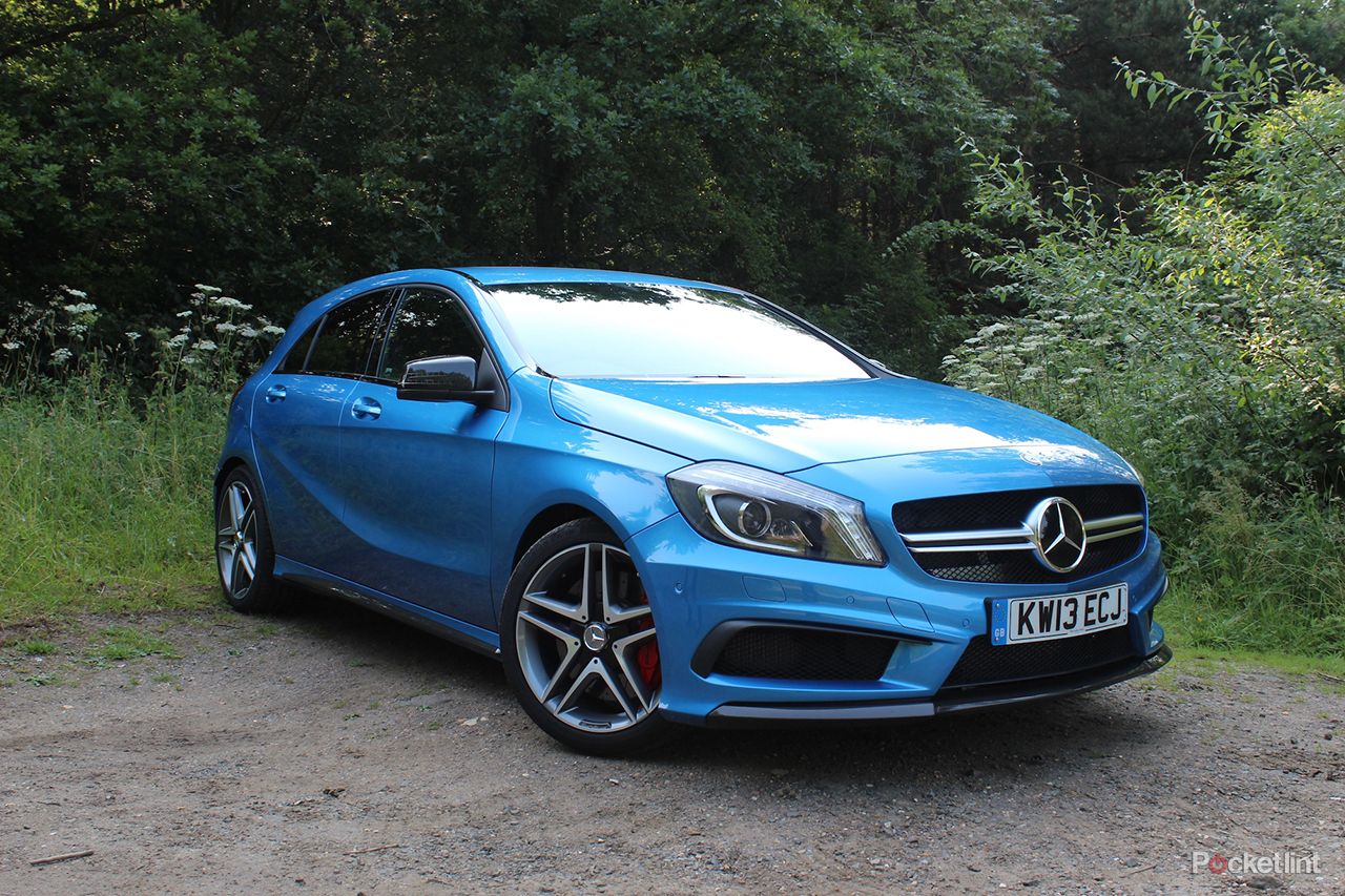 mercedes benz a45 amg pictures and hands on image 1