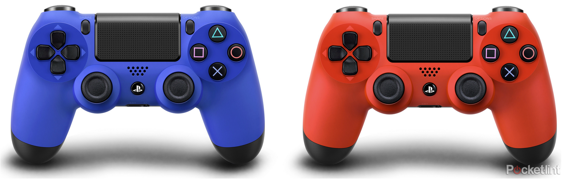 sony unveils magma red and wave blue dualshock 4 controllers for ps4 image 1