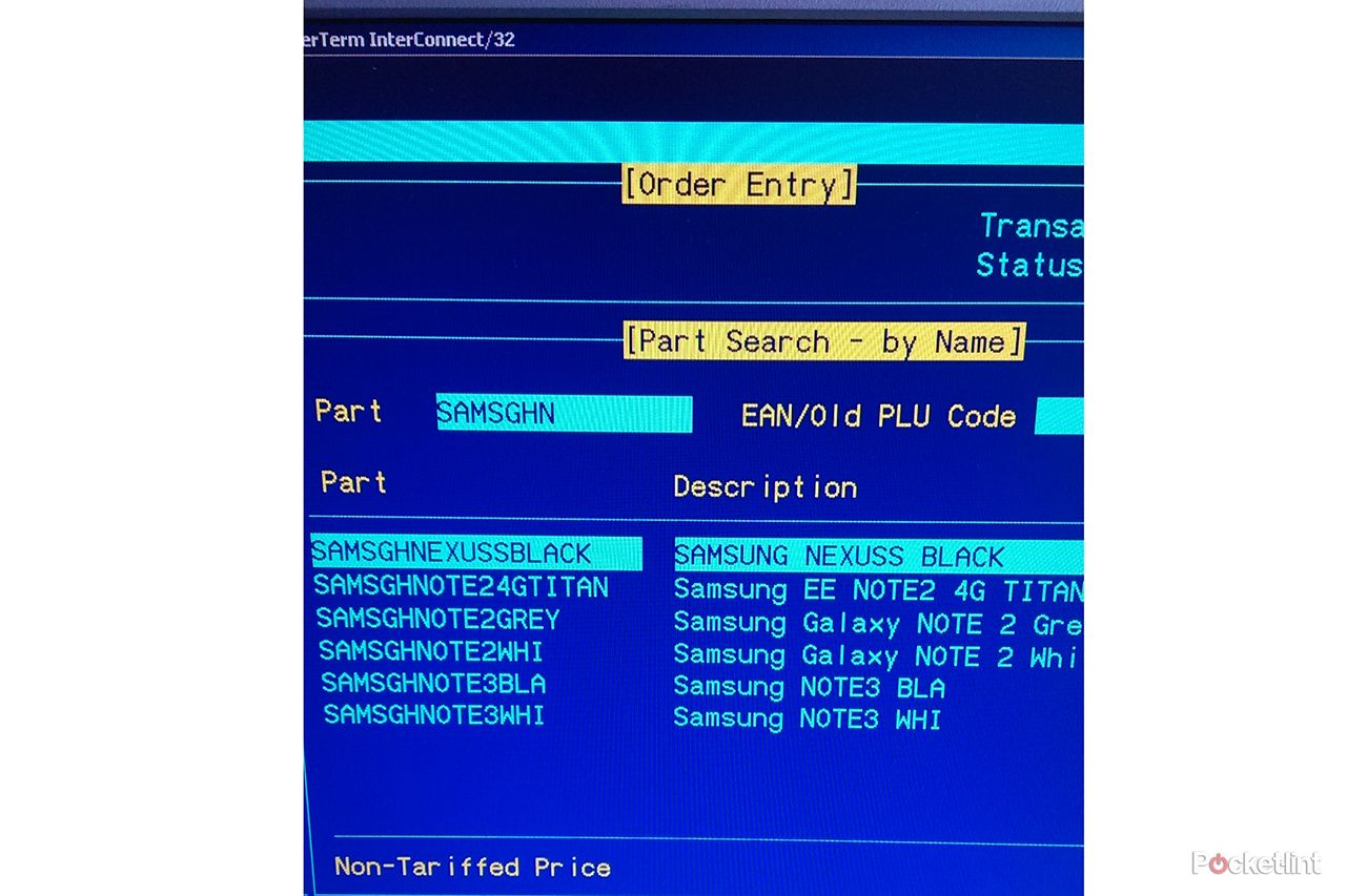 mysterious samsung galaxy nexus s device appears on carphone warehouse system could be nexus 5 update image 2