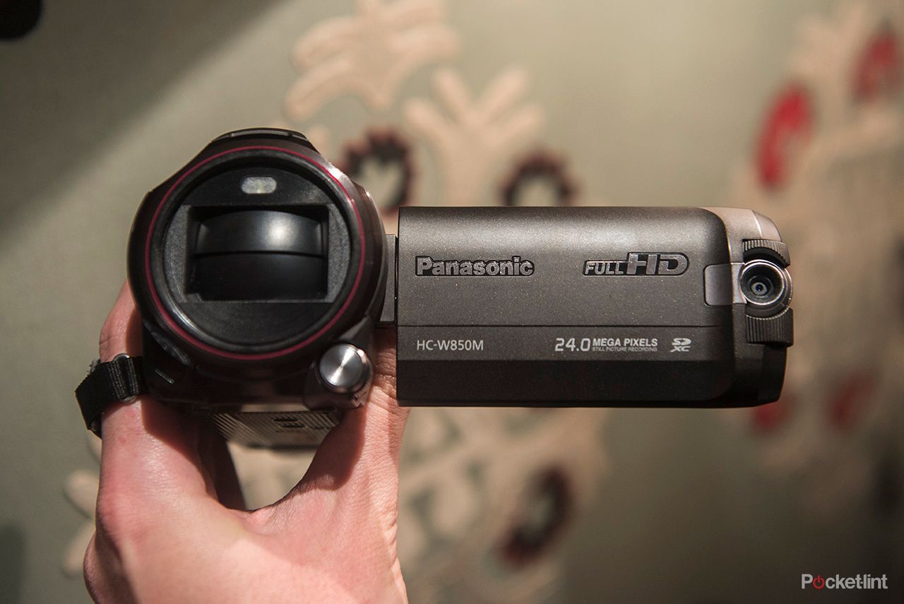 Panasonic W850 hands-on: Camcorder adds second camera for 'video