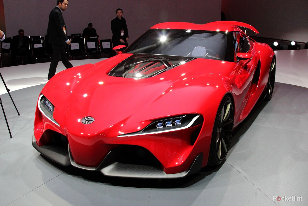 toyota ft 1 gran turismo 6 concept car makes real word appearance at detroit show image 1