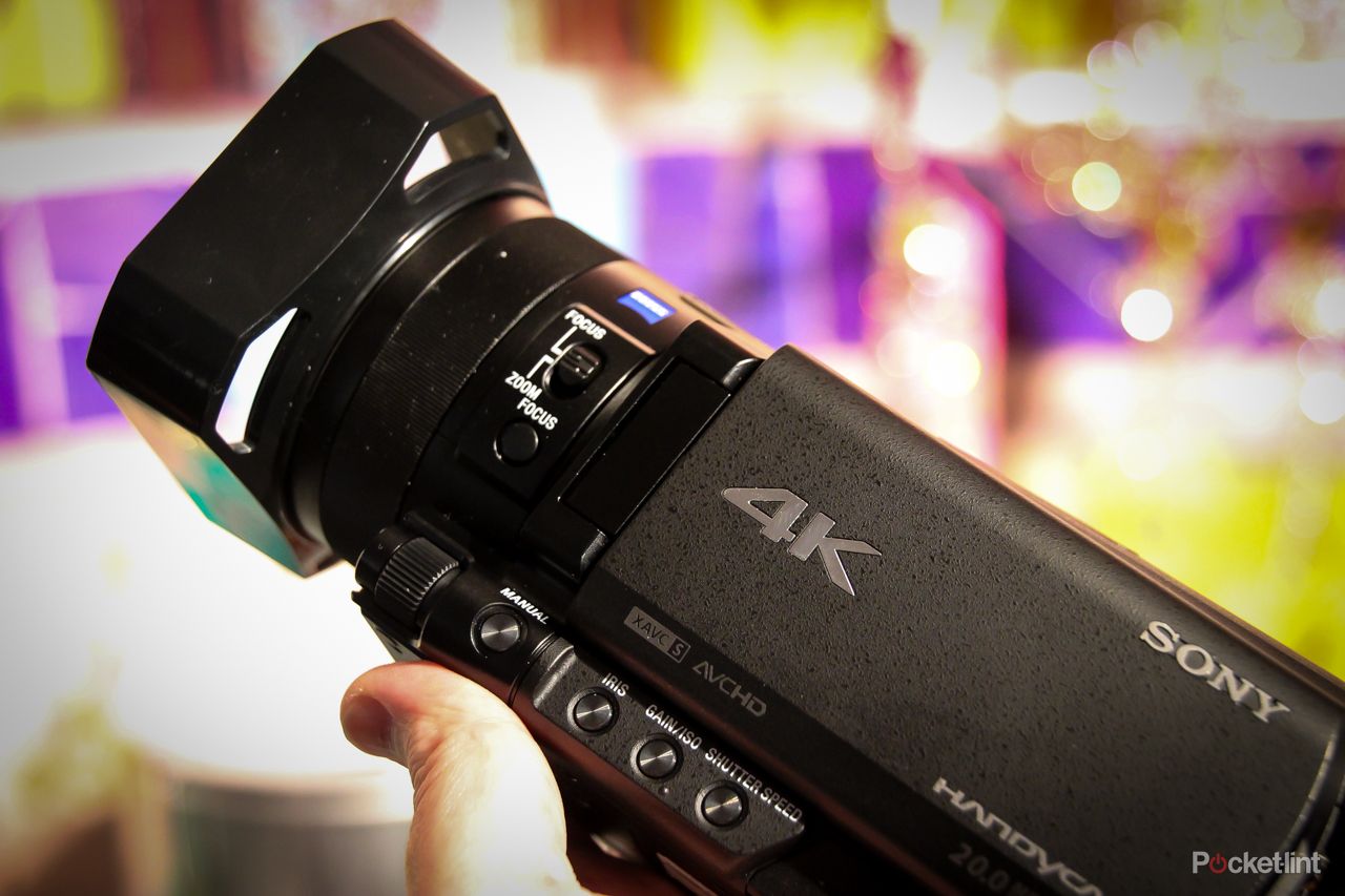sony fdr ax100e we go hands on with the 4k handycam that could change tv forever image 7
