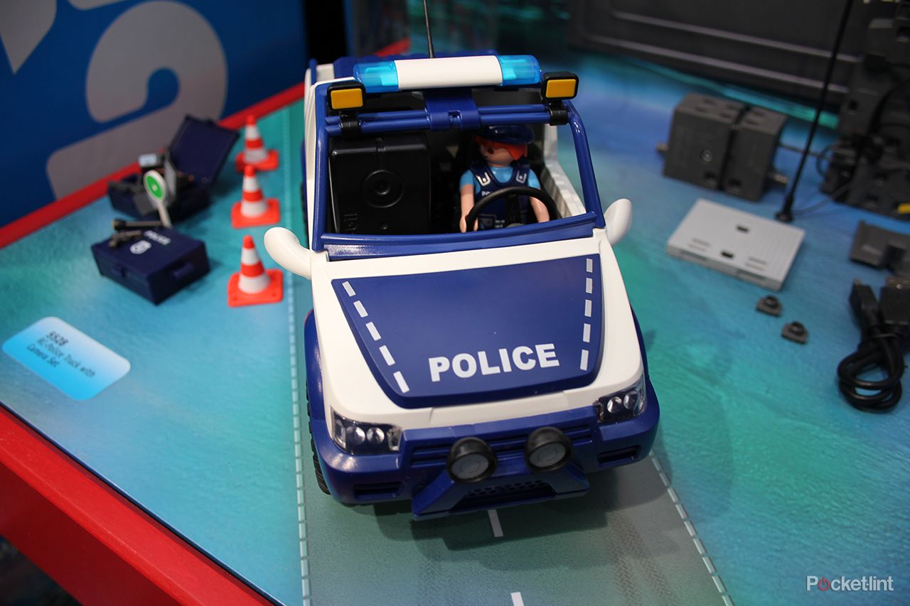hands on playmobil police car with camera puts cctv in your play room image 1