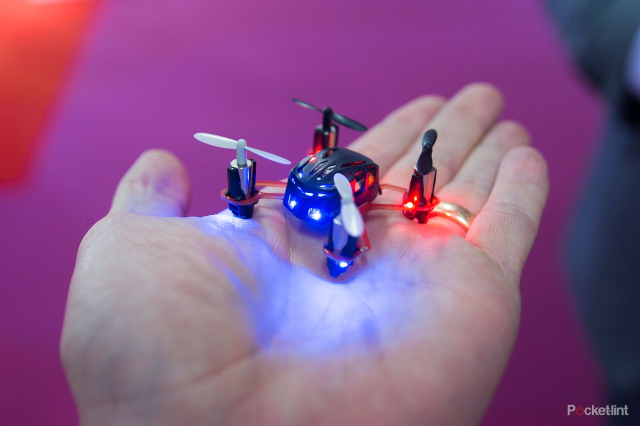 world s tiniest quadcopter the nano quadcopter takes to the skies video  image 1