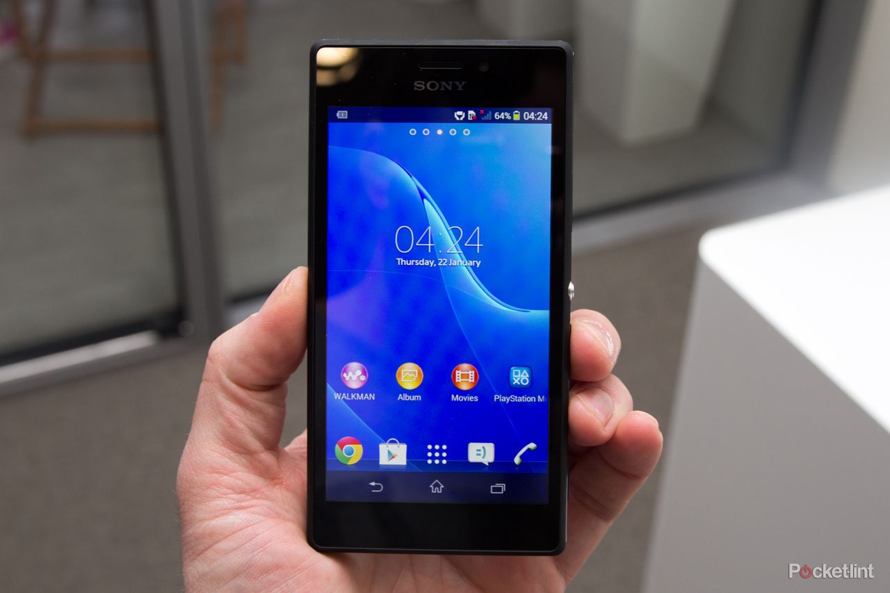hands on sony xperia m2 review image 1