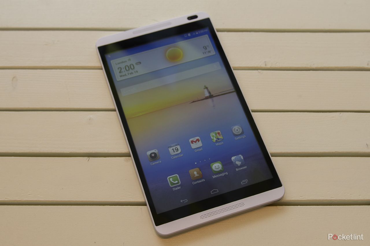 huawei mediapad m1 8 inch tablet entertains with htc one looks image 1