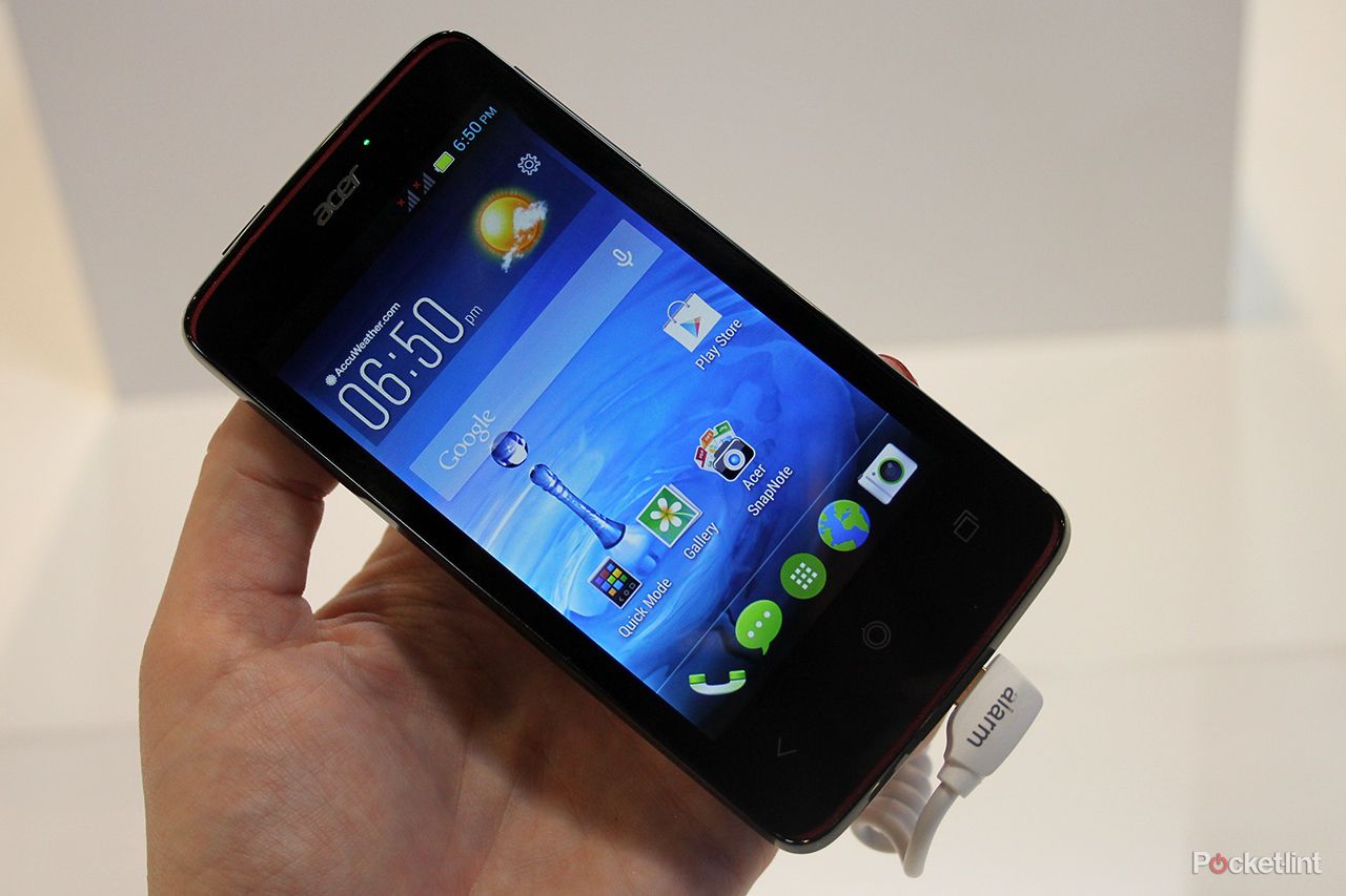 hands on acer liquid z4 review image 1