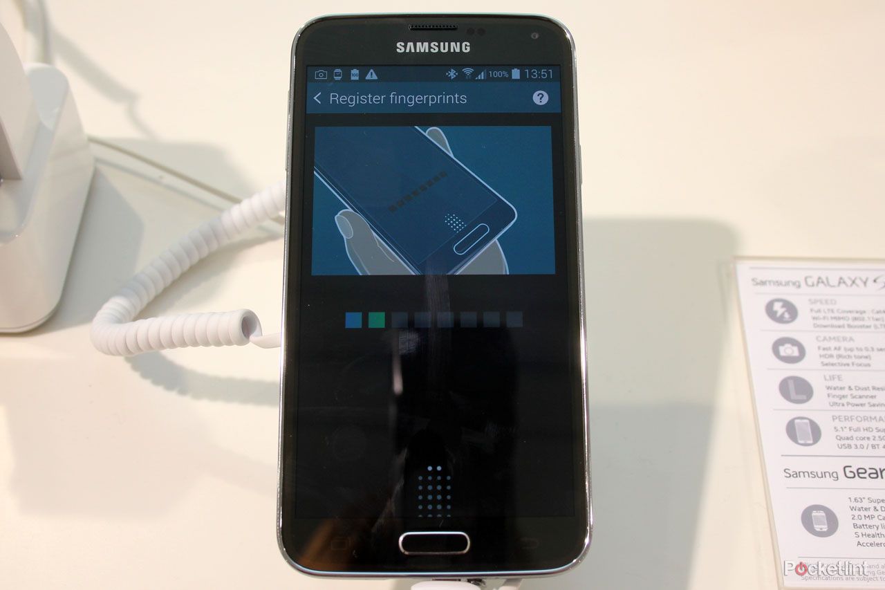 how does the samsung galaxy s5 fingerprint scanner work image 8