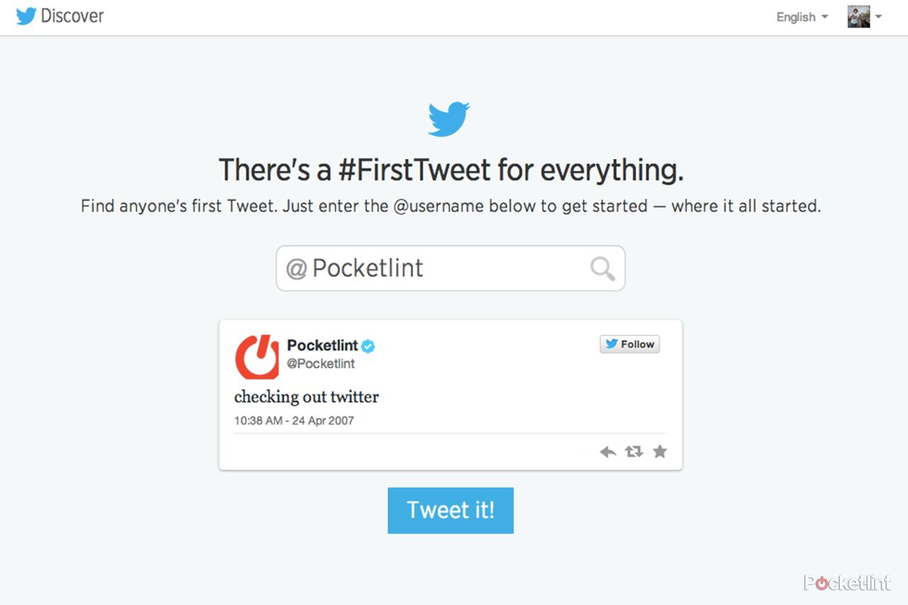 what was your first tweet it s this easy to find out image 1