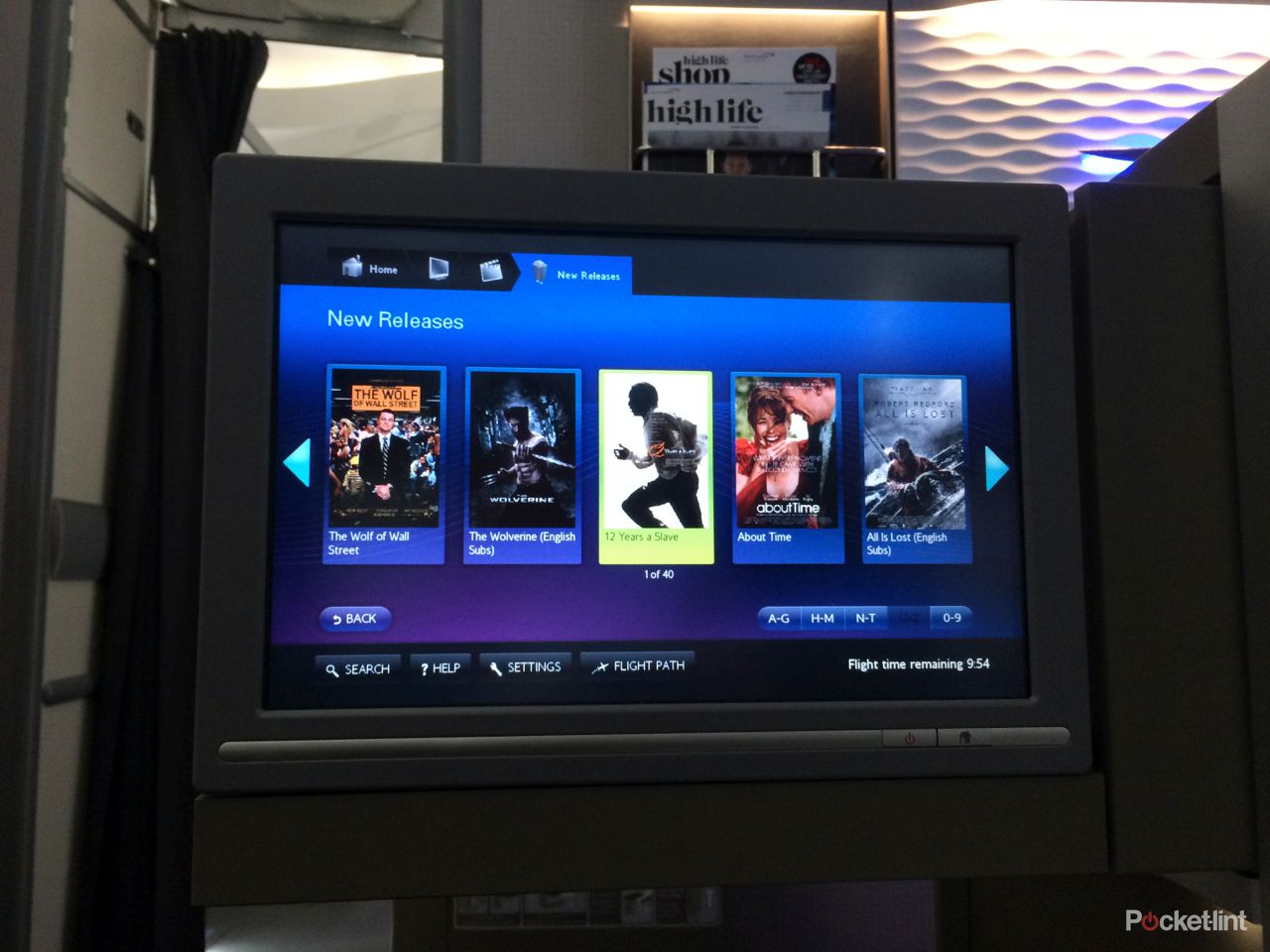hands on british airways dreamliner in flight entertainment system review image 7