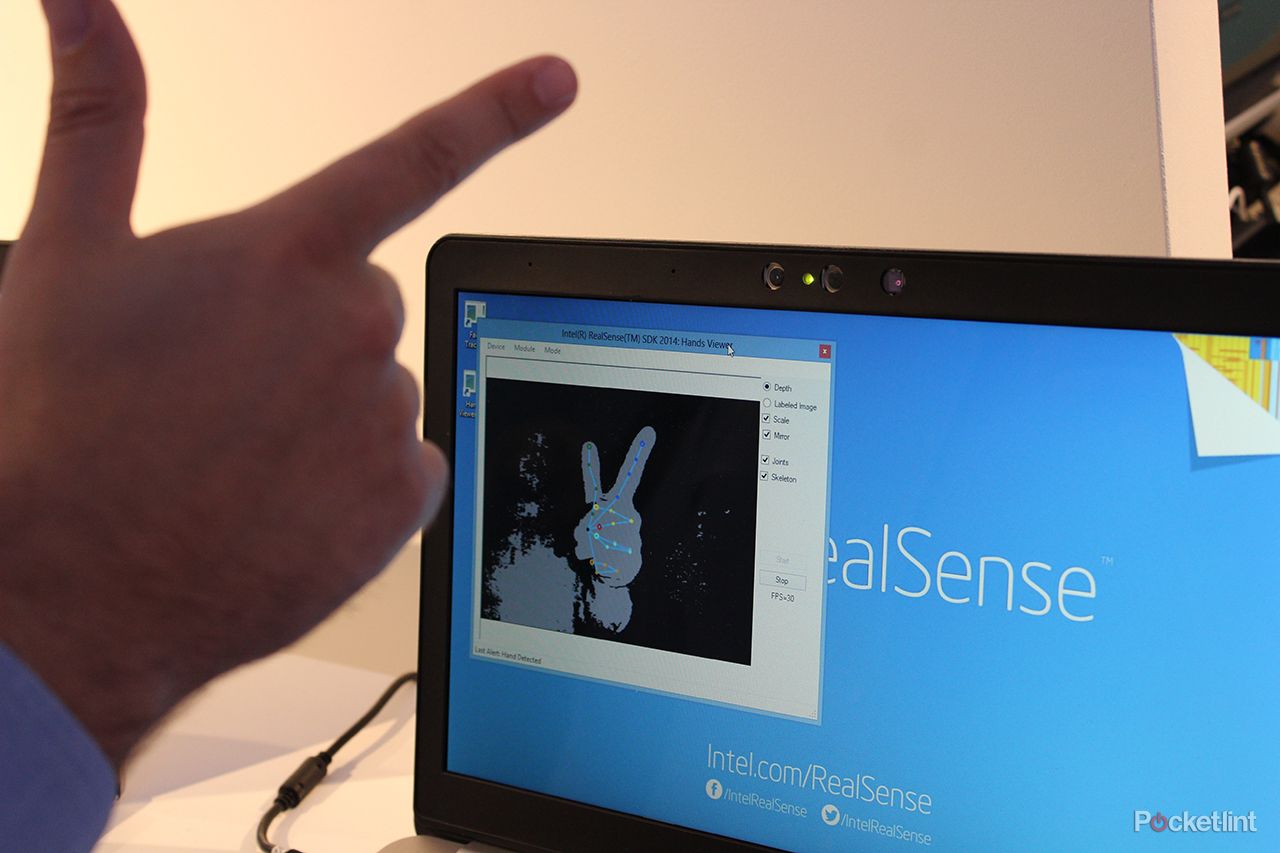 touch control holograms 3d scanning auto green screens we try the intel realsense future image 4