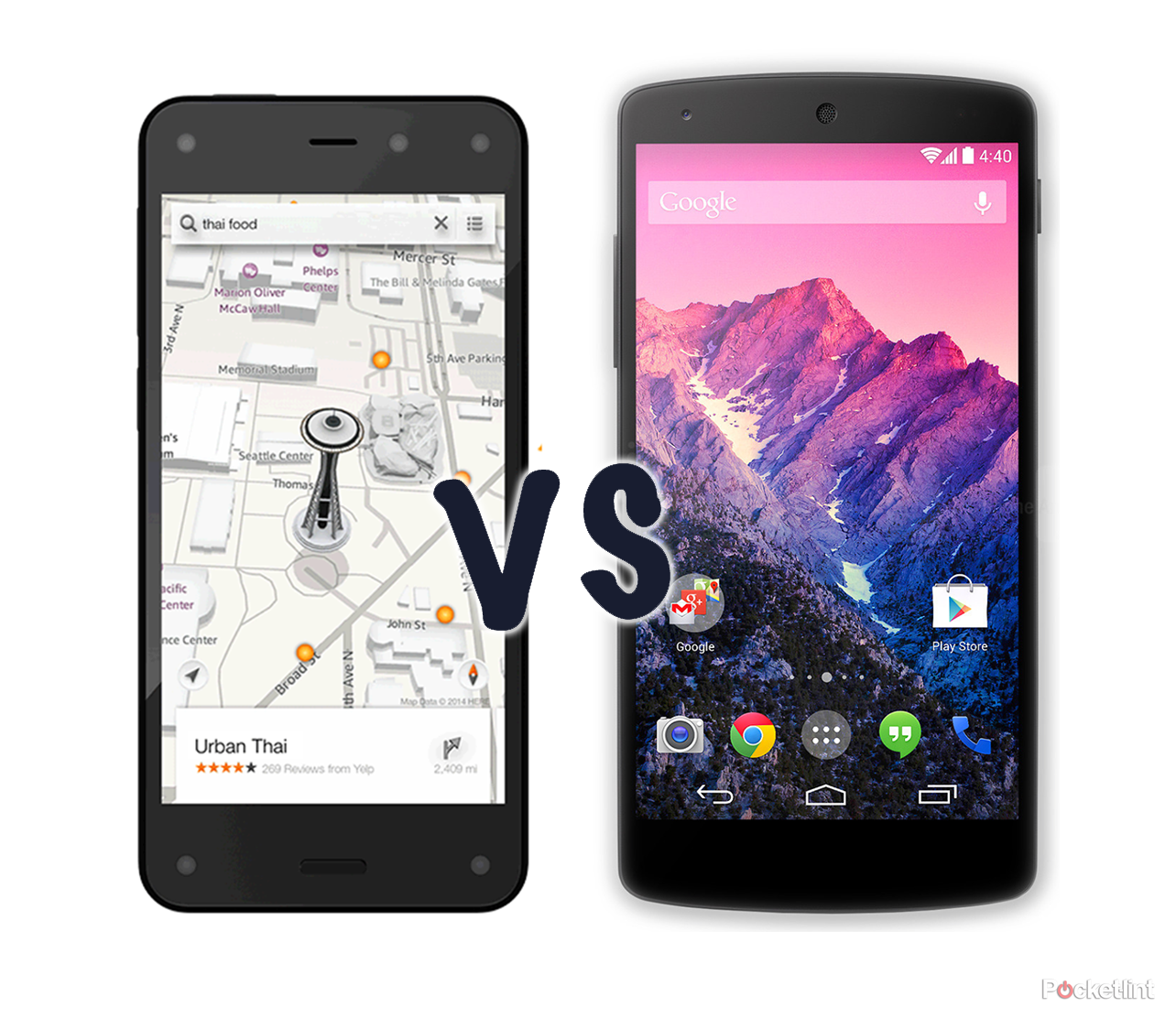 amazon fire phone vs google nexus 5 what s the difference  image 1