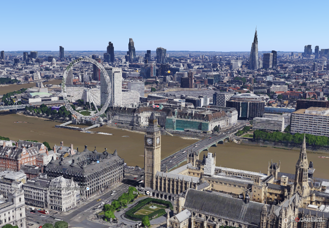 fly like peter pan over london town with the google maps 3d update image 1