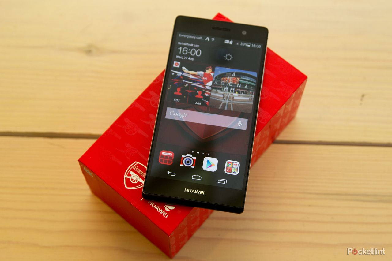 huawei ascend p7 arsenal edition hands on the gooner phone image 1